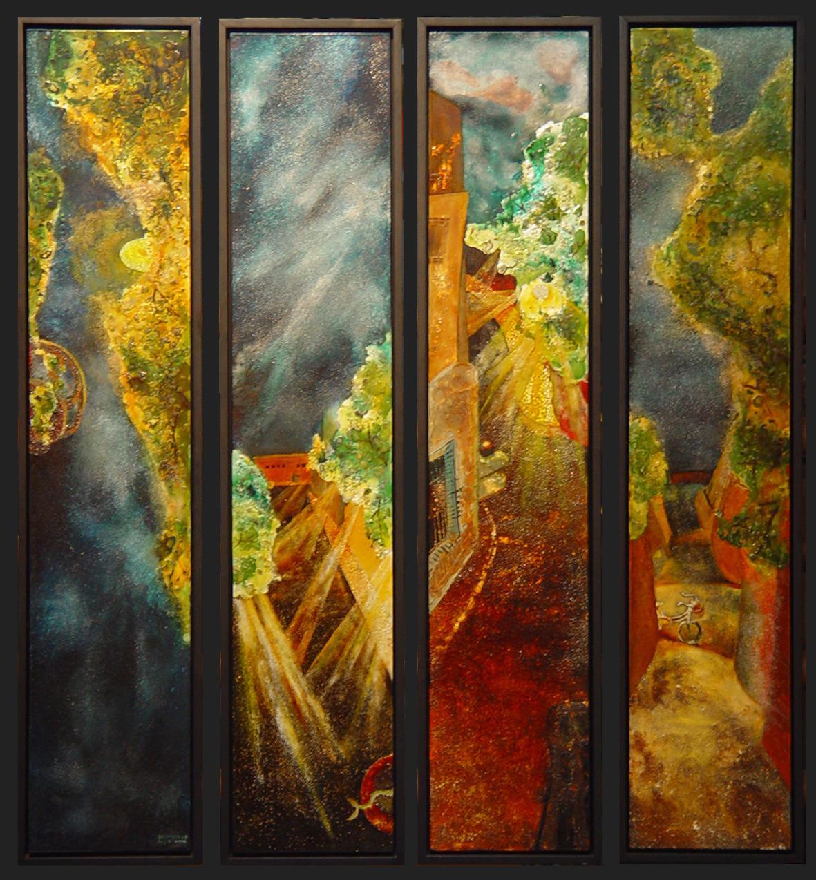 漆画《遇见  梦游》.jpg
